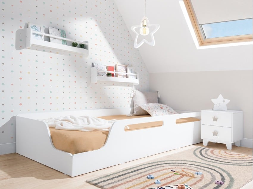 Dormitorio Montessori Blanco ECO